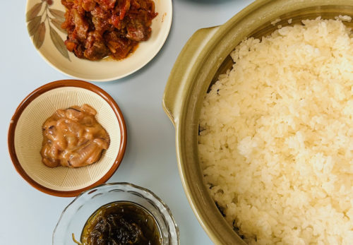 お米を楽しむ朝ご飯