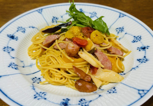 トマトピクルスペペロンチーノ