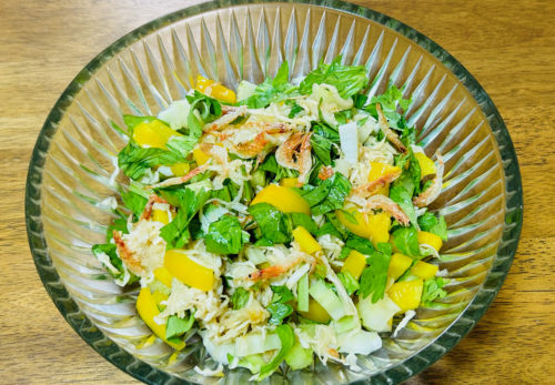 しなぷなピクルス液で切り干し大根のソムタム風