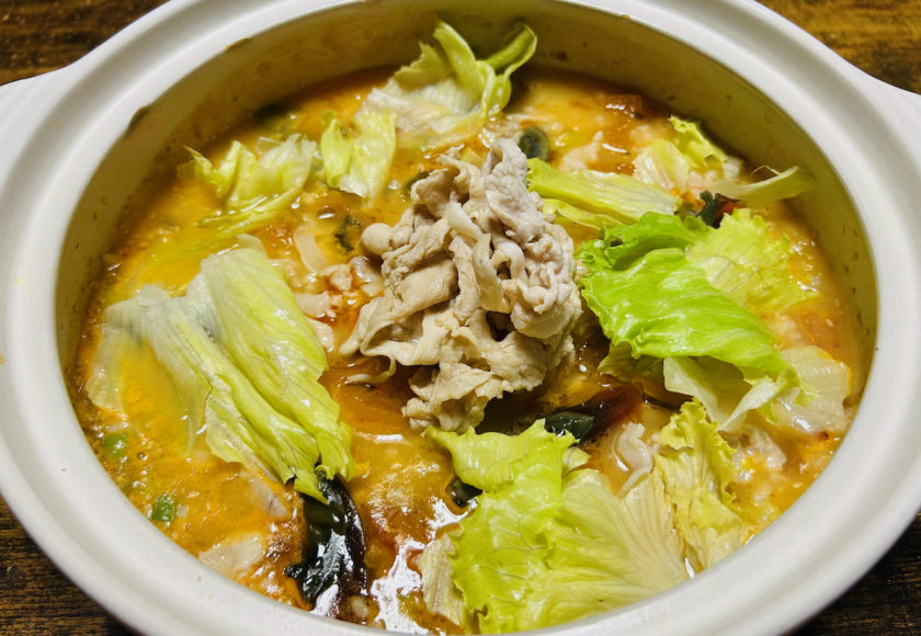 豪華おかゆにしなぷなピクルス液